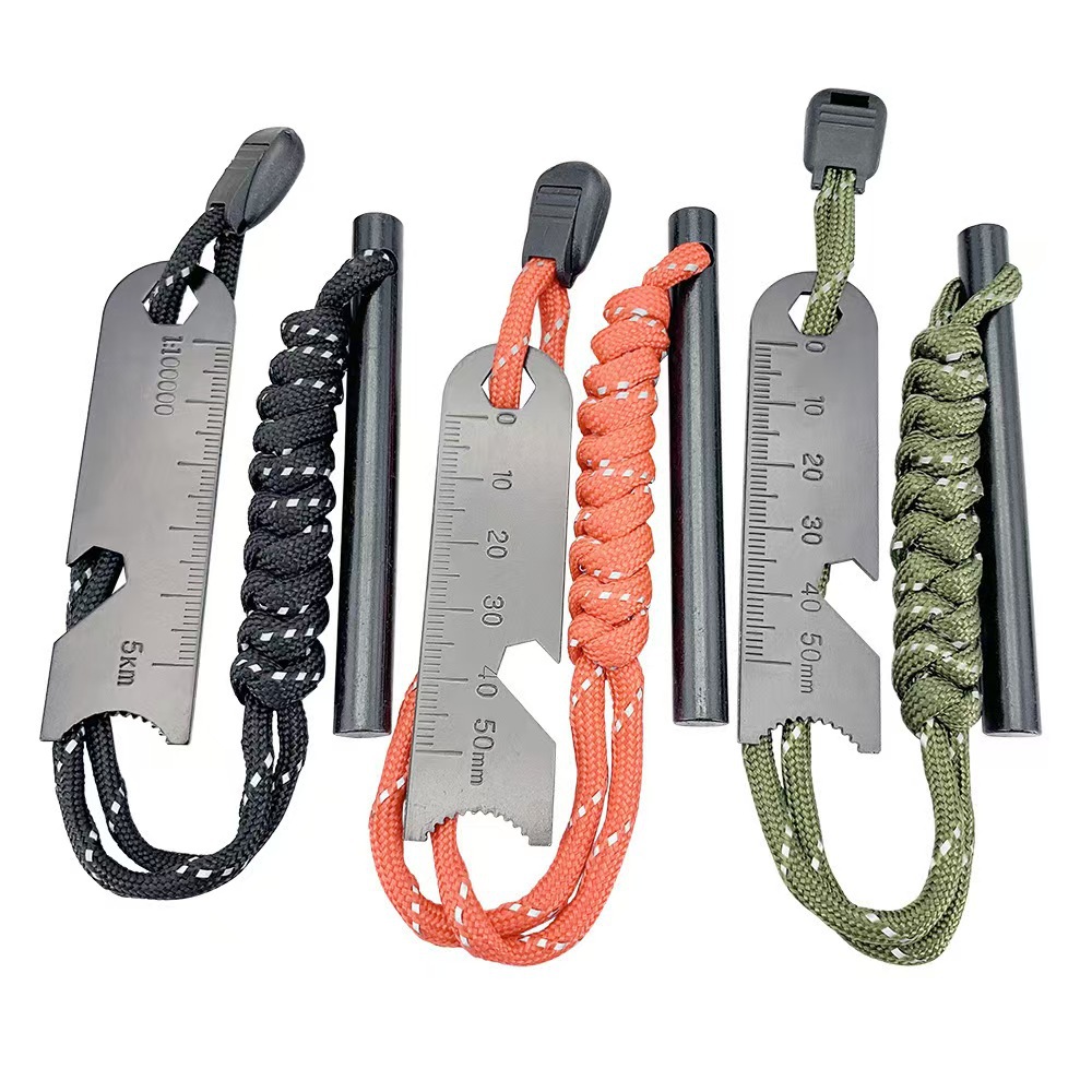 Ferro Rod Striker - Wielofunkcyjny rozpałka do ognia z ferocerymu