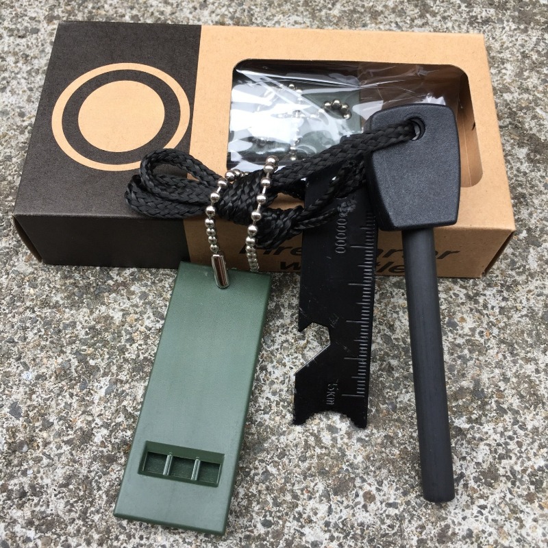 Ferro Rod Striker - Zestaw do rozpalania ognia na zewnątrz,