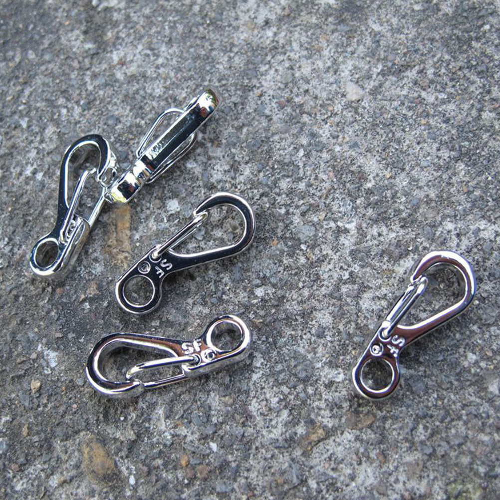 Compass Keychain Mini - 10 szt. Mini karabińczyków sprężynowych z