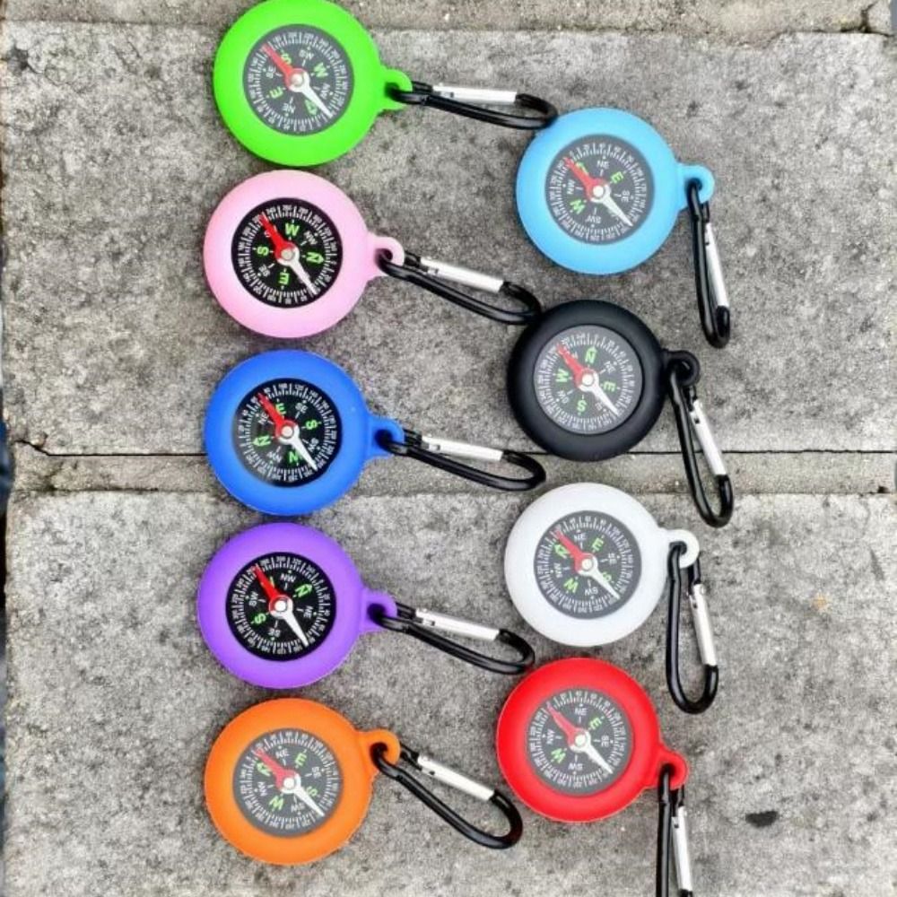 Compass Keychain Mini - Mini kompas survivalowy z karabińczykiem, 9