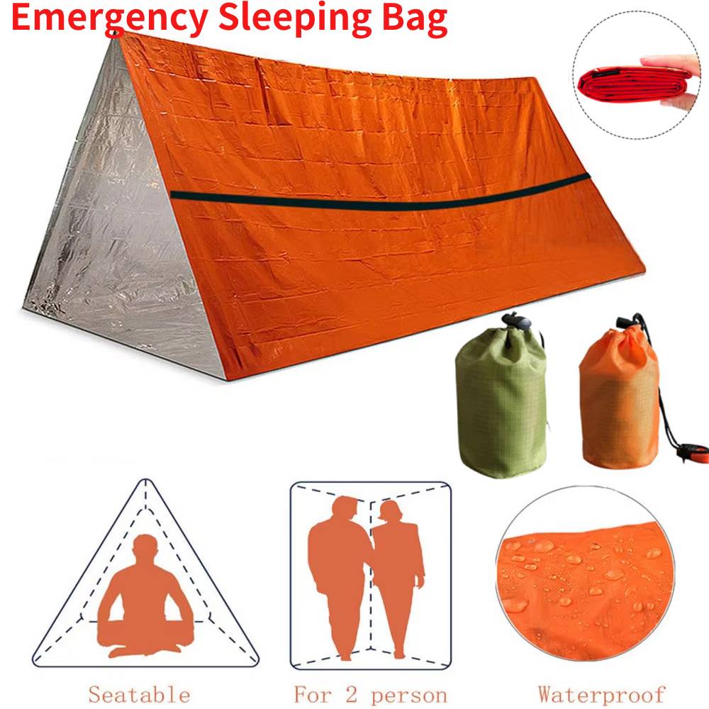 Edc Able Carry - Przenośny Wodoodporny Awaryjny Śpiwór Przetrwania Outdoor
