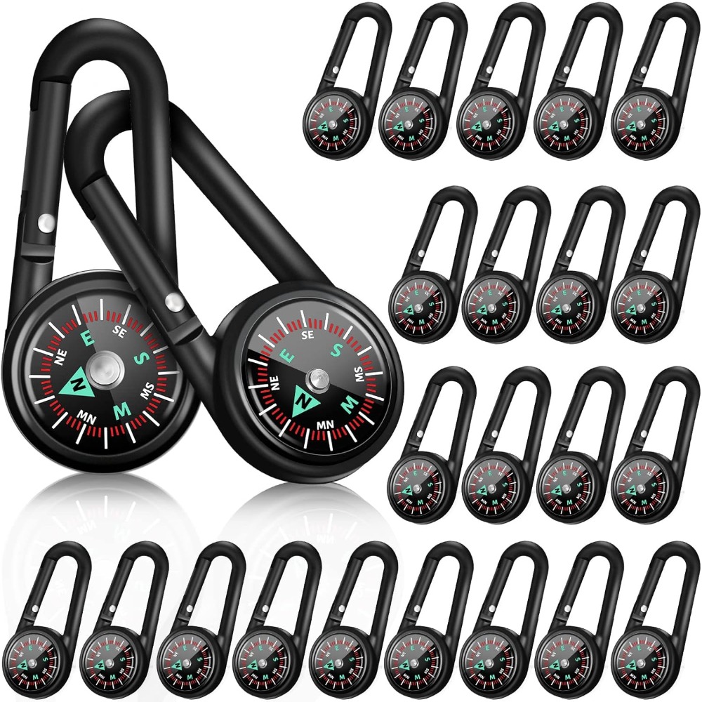 Compass Keychain Mini - 6-50 szt. Mini Kompas Magnetyczny Brelok