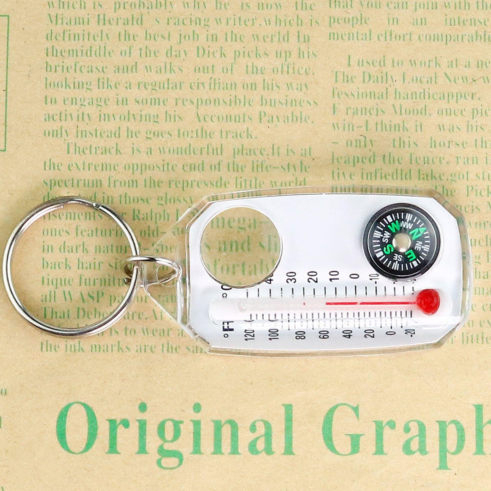 Mały kompas na breloczku, prze – Compass Keychain Mini recenzja i cena