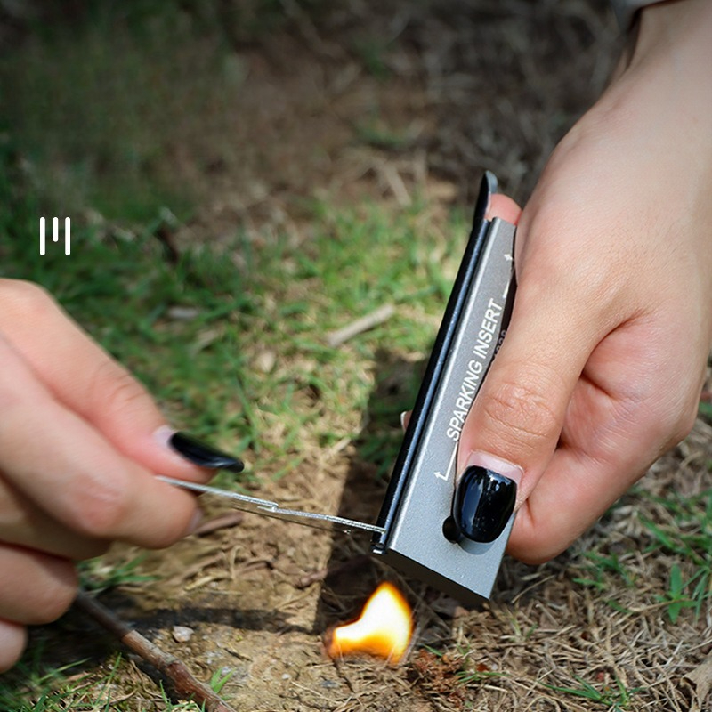 Nowy Zewnętrzny Rozpałka Ognia – Ferro Rod Striker recenzja i cena