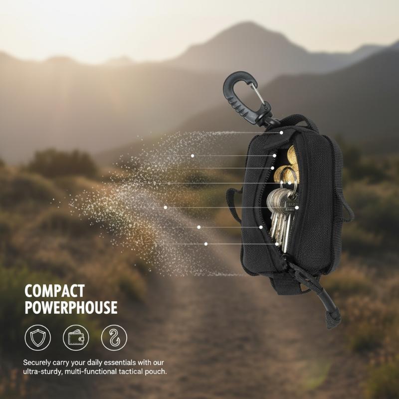 Zewnętrzna torba z klamrą, etu – Edc Concealed Carry recenzja i cena