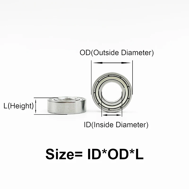 10szt Miniaturowe łożysko kulk – Fidget Spinner Bearing recenzja i cena