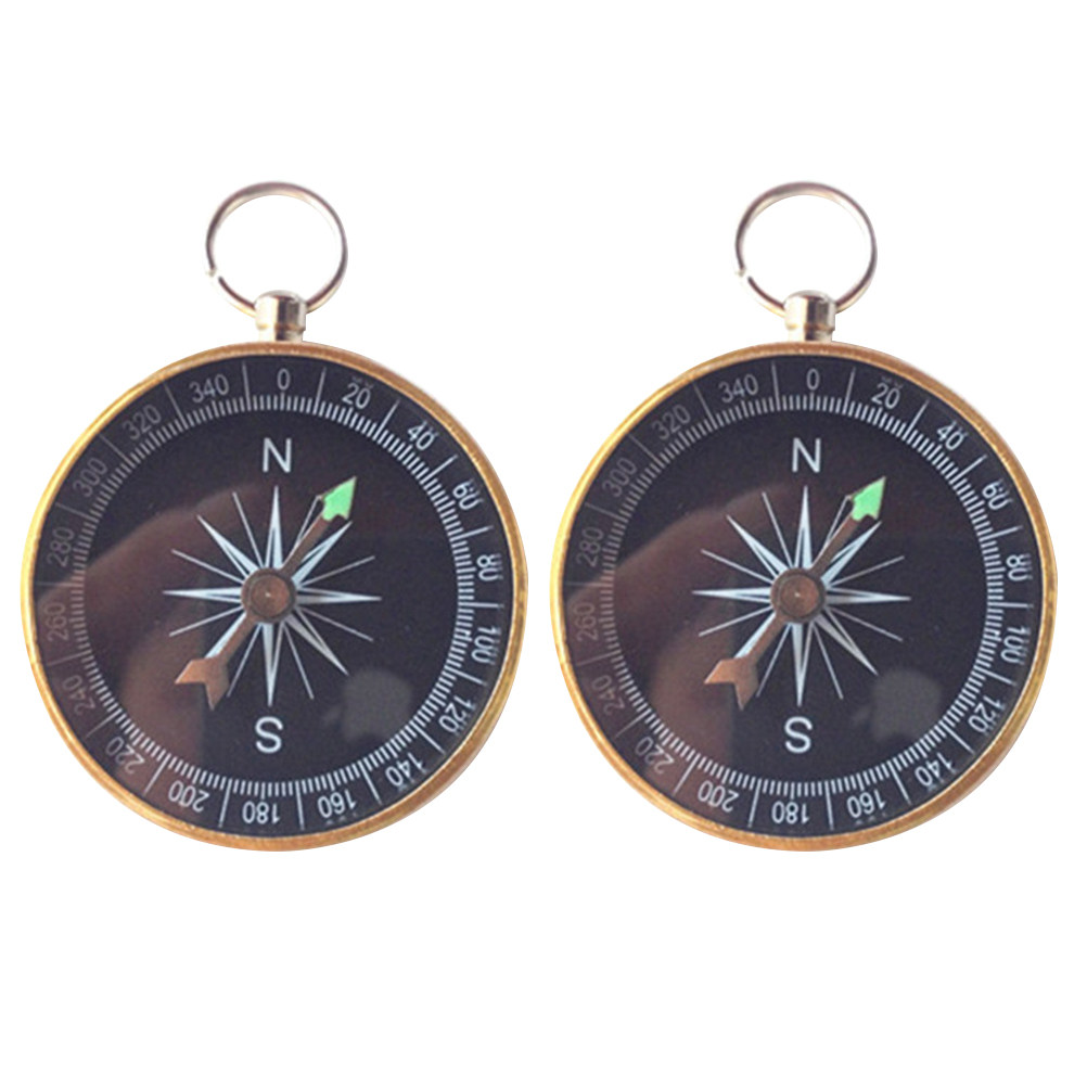 2 szt. wysokiej jakości metalo – Compass Keychain Mini recenzja i cena