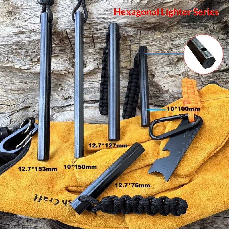 Nowy wiatroodporny rozpalacz o – Ferro Rod Striker recenzja i cena